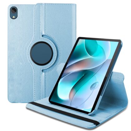 TGK Flip Cover for Motorola tab g70 LTE 11 inch (Blue, Dual Protection, Pack of: 1)